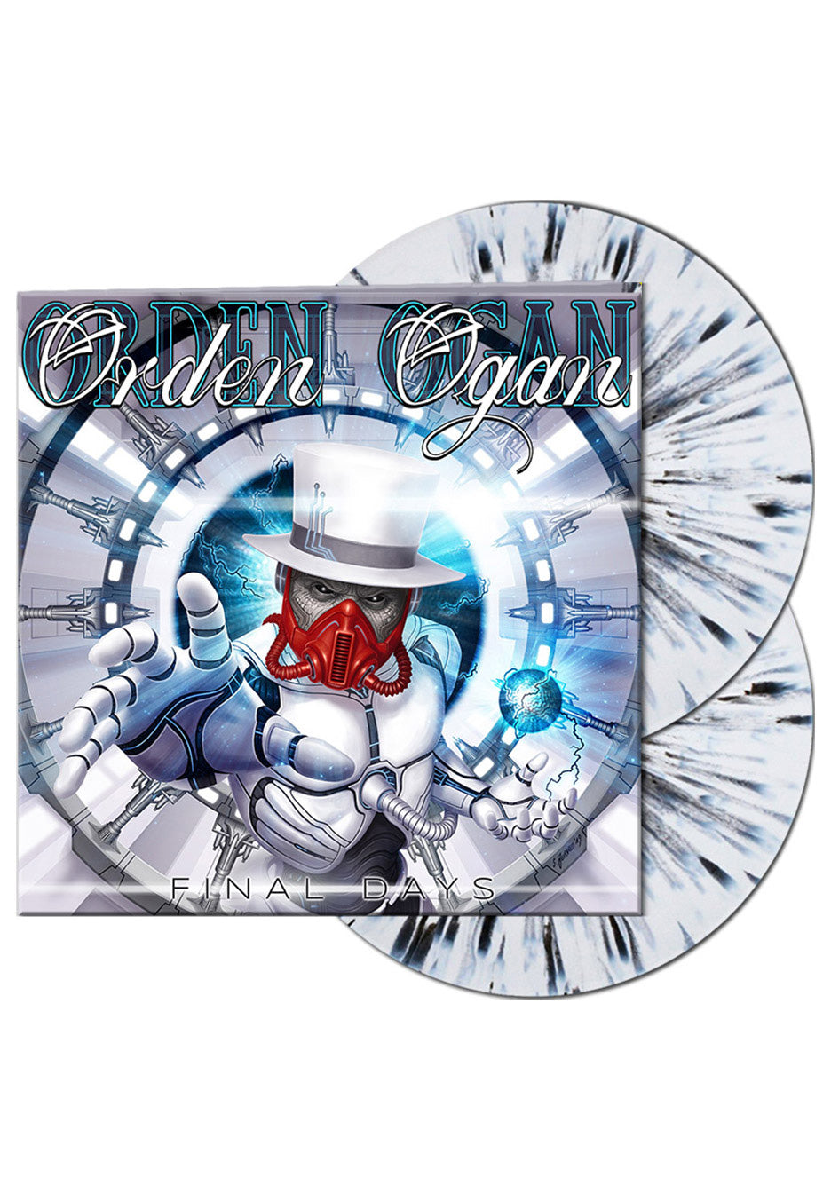Orden Ogan - Final Days Ltd. White/Black - Splattered 2 Vinyl | Neutral-Image