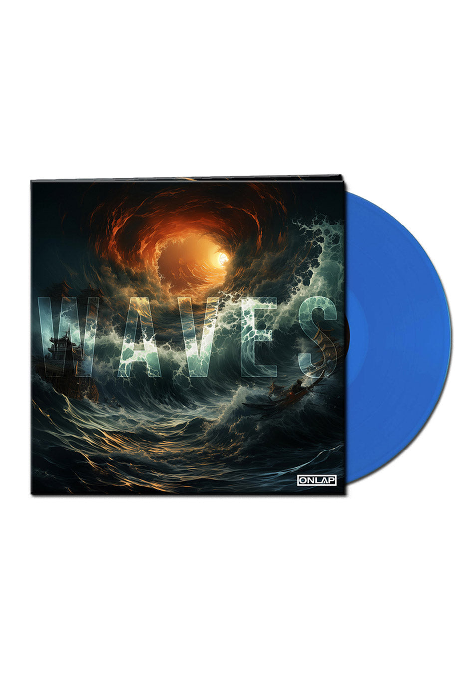Onlap - Waves Ltd. Clear Blue - Colored Vinyl | Neutral-Image