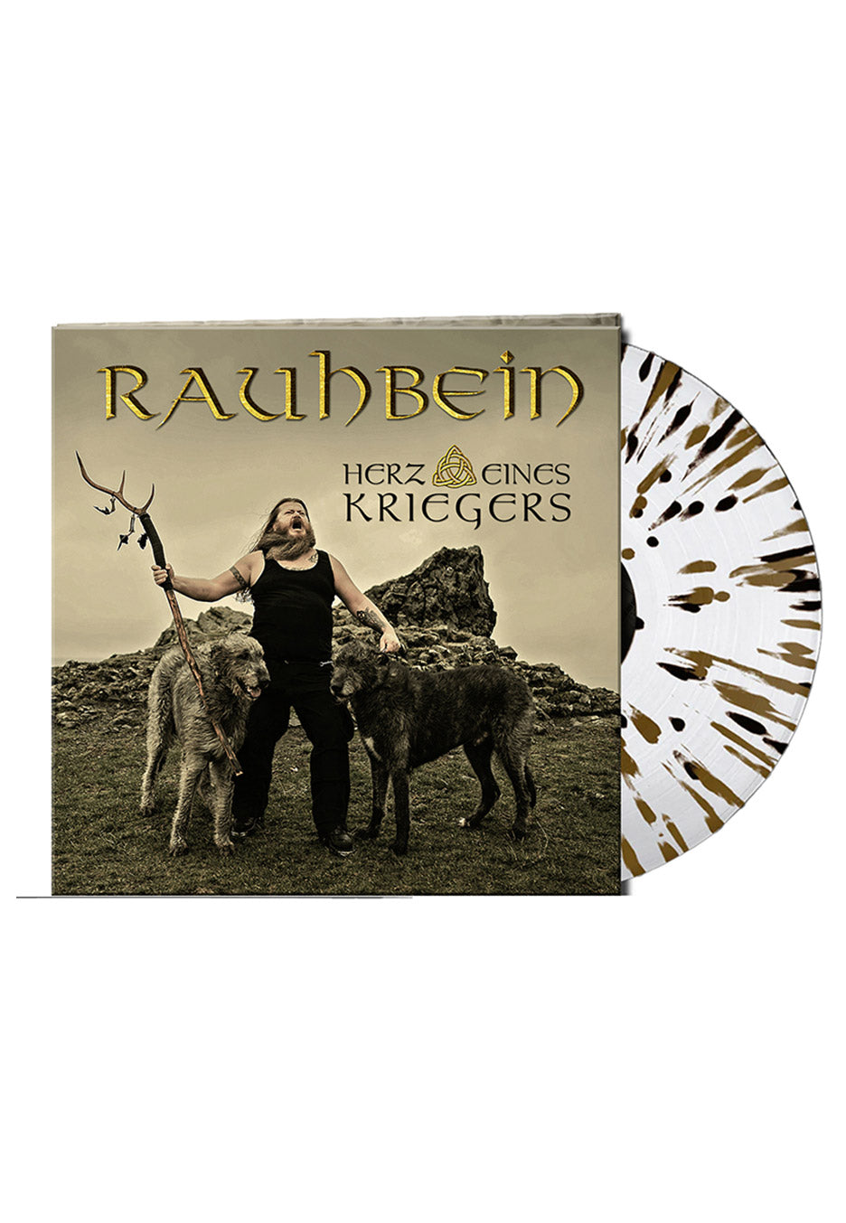 Rauhbein - Herz Eines Kriegers Ltd. Clear - Splattered Vinyl | Neutral-Image