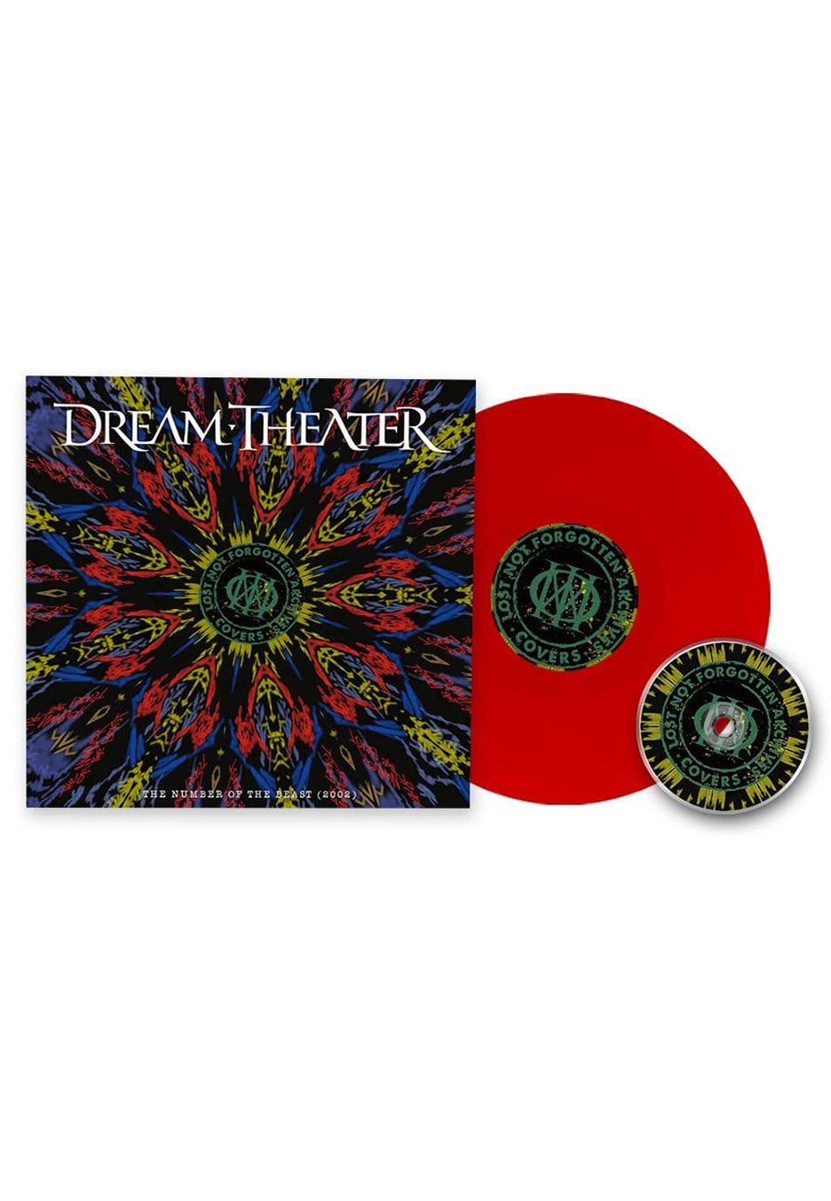 Dream Theater - Lost Not Forgotten Archives: The Number Of The Beast (2002) Clear Red - Colored Vinyl + CD | Neutral-Image