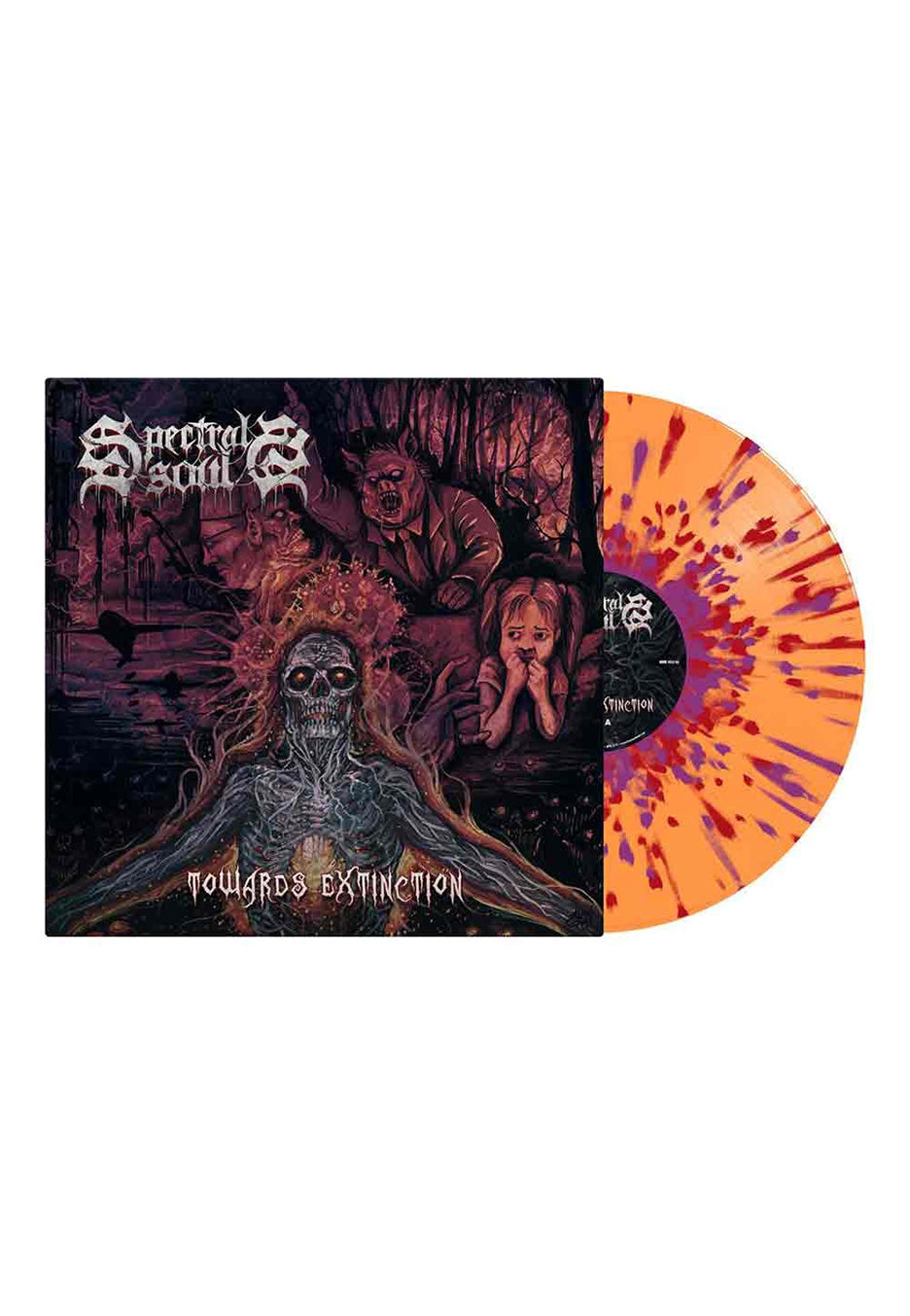 Spectral Souls - Toward Extinction - Splattered Vinyl | Neutral-Image