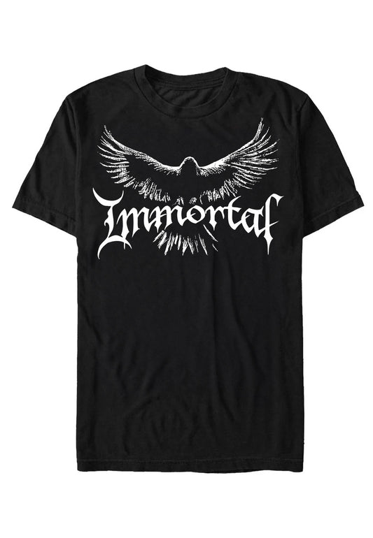 Immortal - Winged Logo - T-Shirt | Neutral-Image