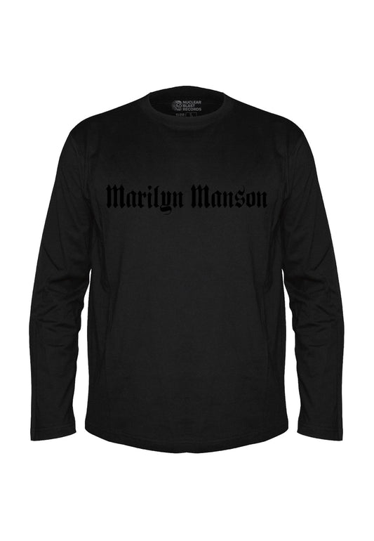 Marilyn Manson One Assassination Under God Chapter 1 Black on Black Longsleeve