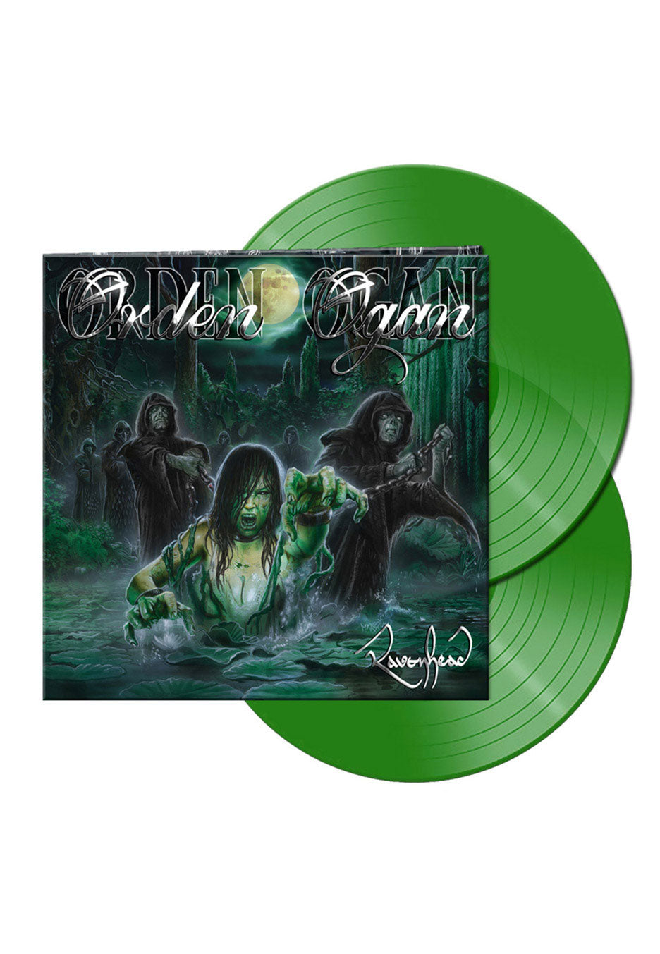Orden Ogan - Ravenhead Ltd. Clear Green - Colored 2 Vinyl | Neutral-Image
