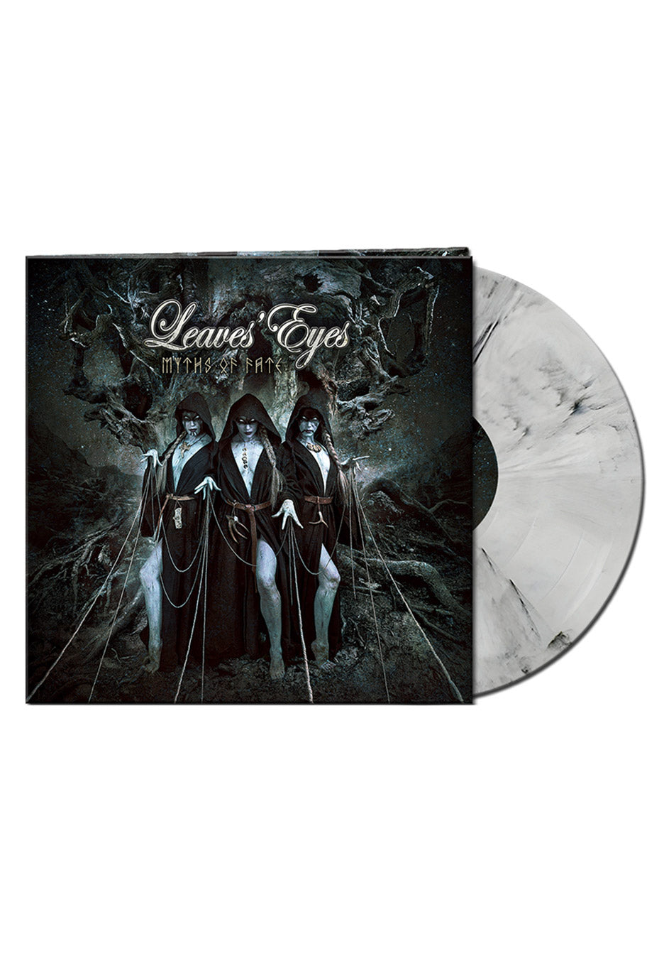 Leaves' Eyes - Myths Of Fate Ltd. White/Black - Marbled Vinyl | Neutral-Image