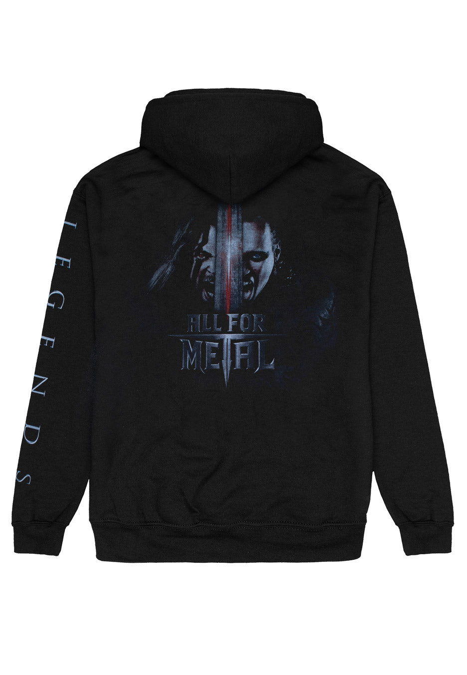 All For Metal Legendes Cover Zipper