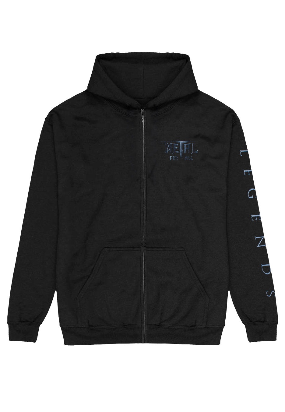 All For Metal Legendes Cover Zipper