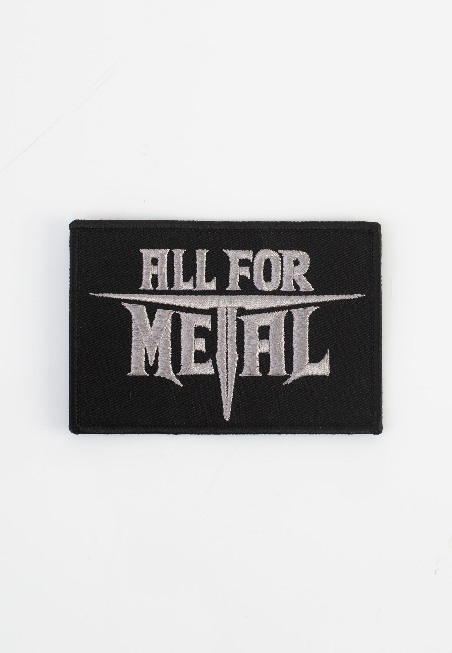 All For Metal Logo Patch