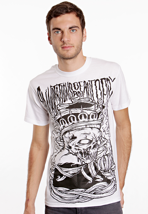 Annotations Of An Autopsy Bone Crown White T-Shirt