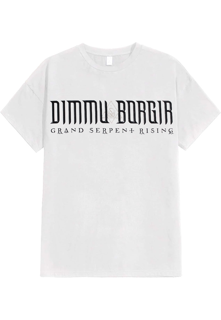 Dimmu Borgir Grand Serpent Rising White T-Shirt