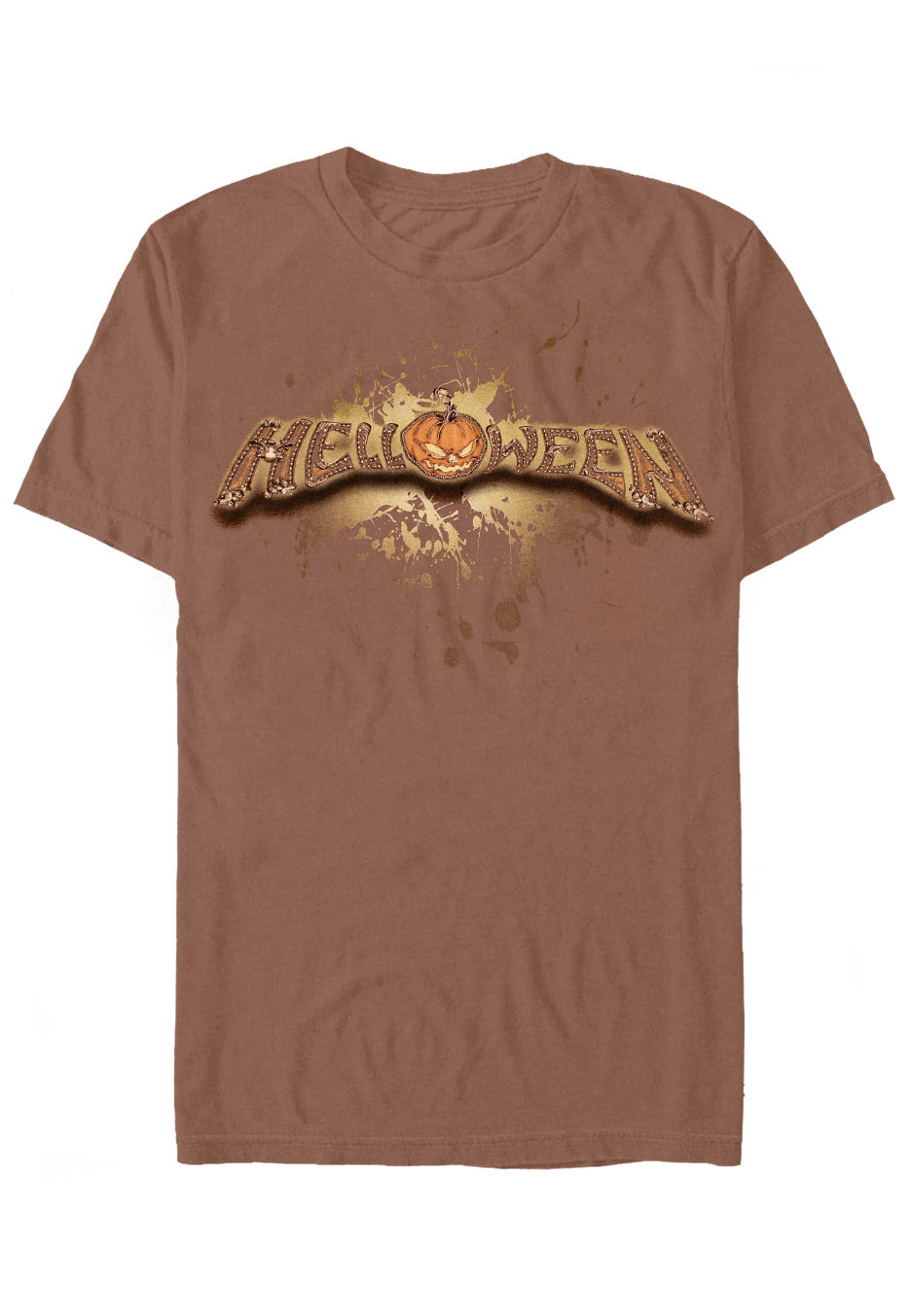 Helloween Unarmed Chestnut Brown T-Shirt