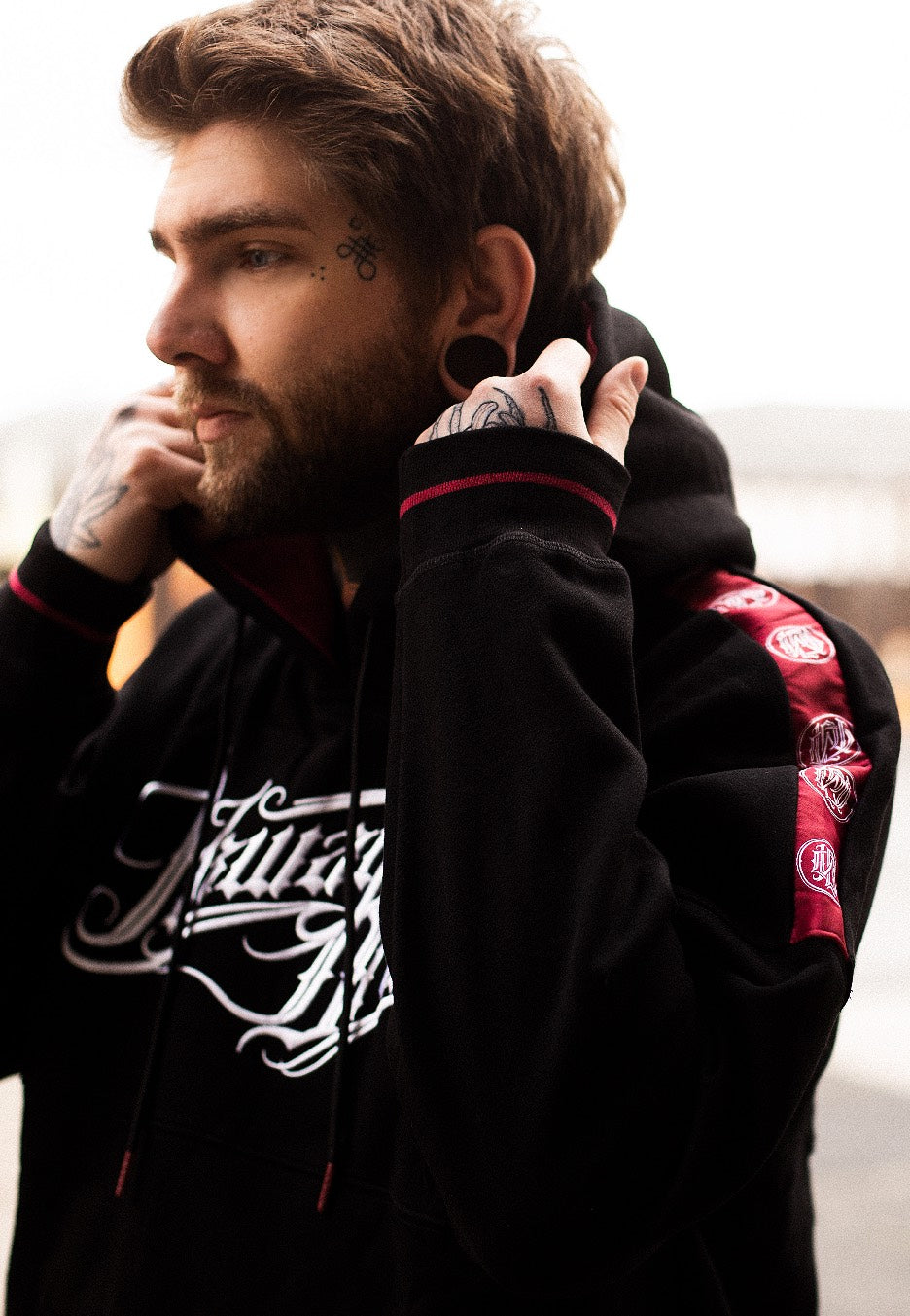 Parkway Drive - Logo Striped - Hoodie | Men-Image