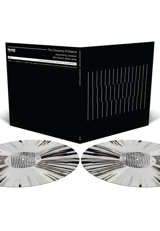 James Romig And Mike Scheidt - The Complexity Of Distance Clear with - Splattered 2 Vinyl | Neutral-Image