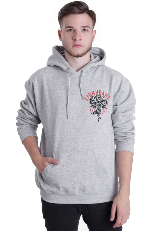 Lionheart - Roses Sportsgrey - Hoodie | Men-Image